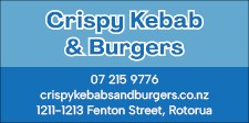 Crispy Kebabs and Burgers